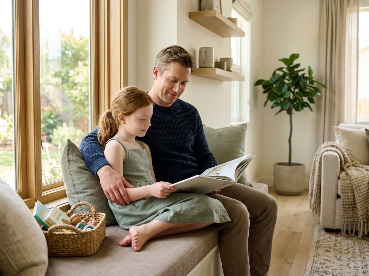 A mother and teen taking part in a virtual therapy session at home